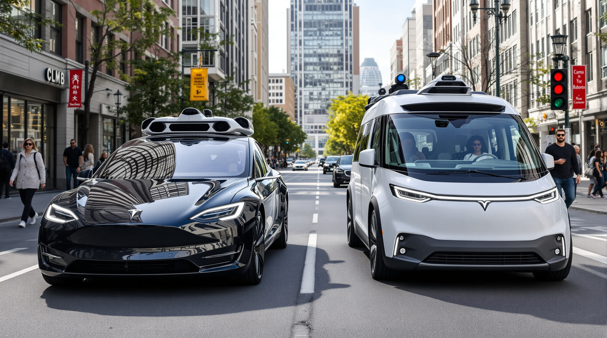 découvrez les principales différences entre les robotaxis tesla et waymo, leurs technologies, performances et expériences utilisateur.