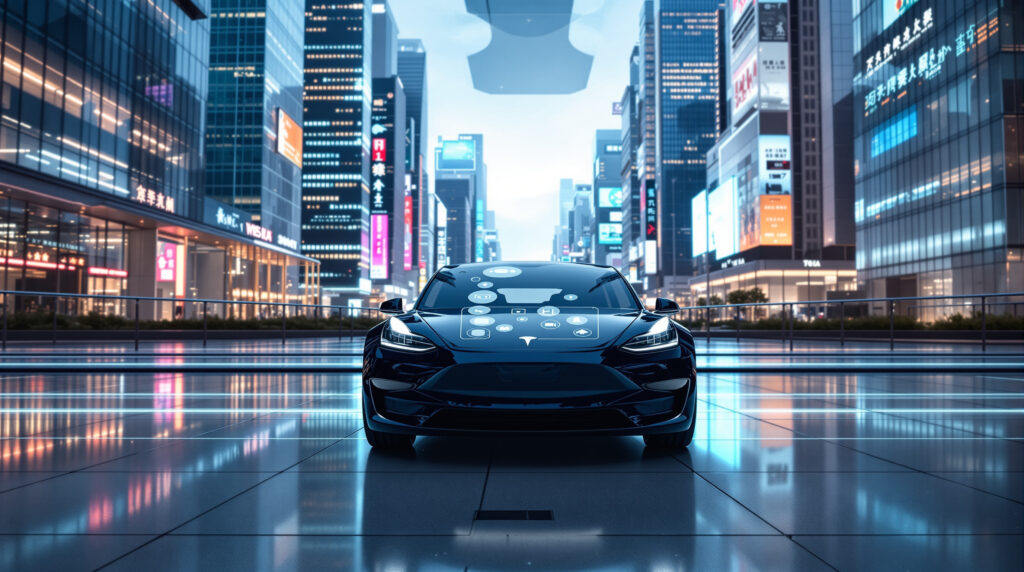 tencent et tesla collaborent pour intégrer les fonctionnalités de wechat directement dans les voitures en chine, offrant une expérience connectée innovante aux conducteurs.