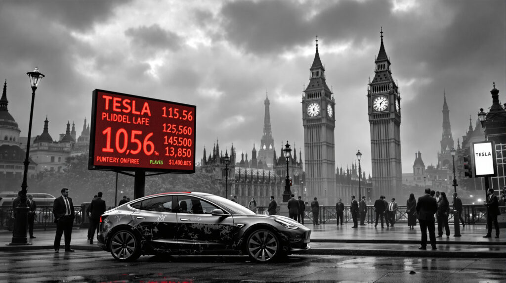 découvrez comment tesla (tsla) continue de chuter en europe au début de 2026, avec une baisse persistante sans aucun signe de stabilisation à l'horizon.