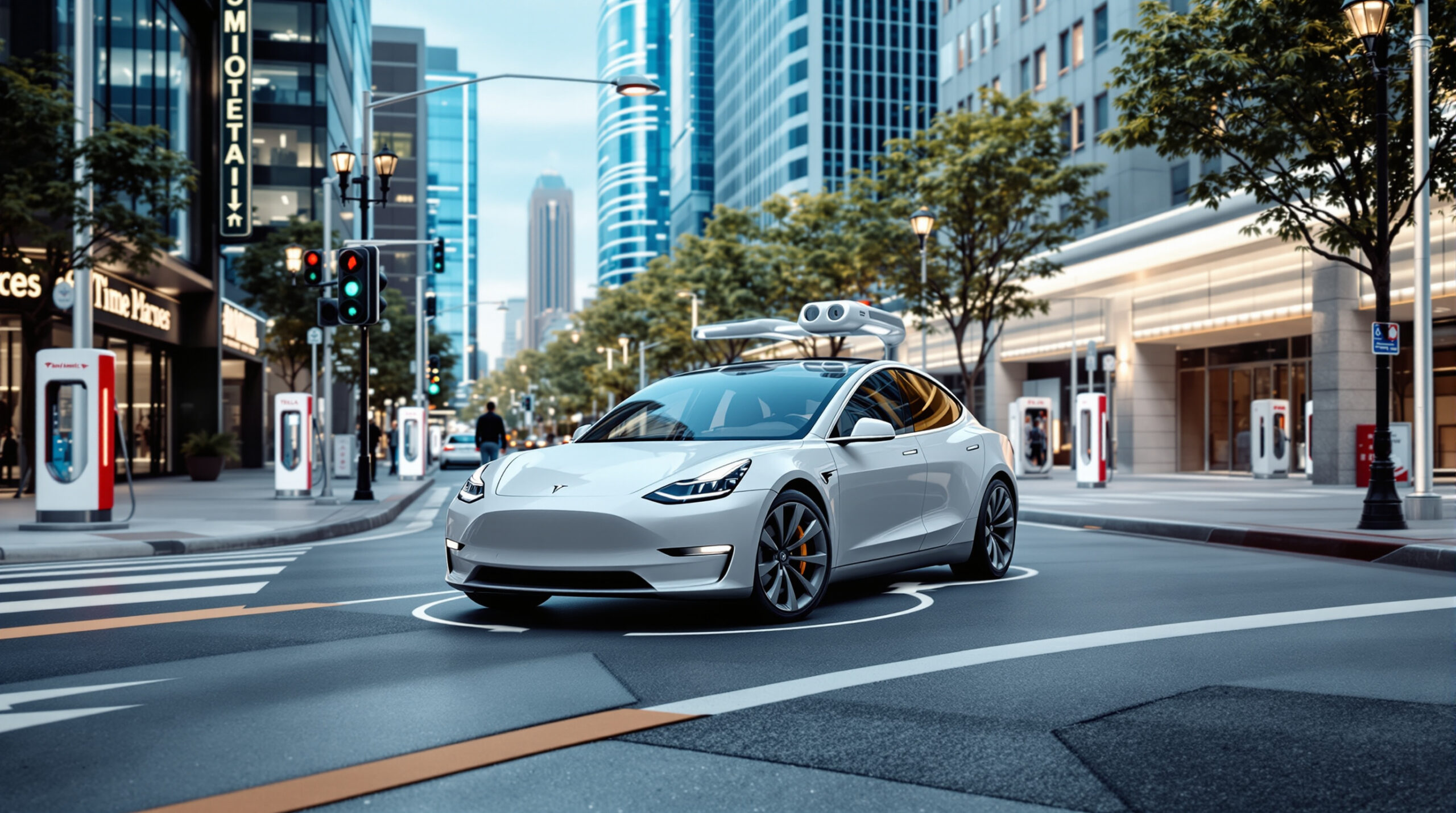 bofa exprime un optimisme sur tesla, soulignant son rôle de leader dans l'autonomie et ses innovations technologiques à venir.