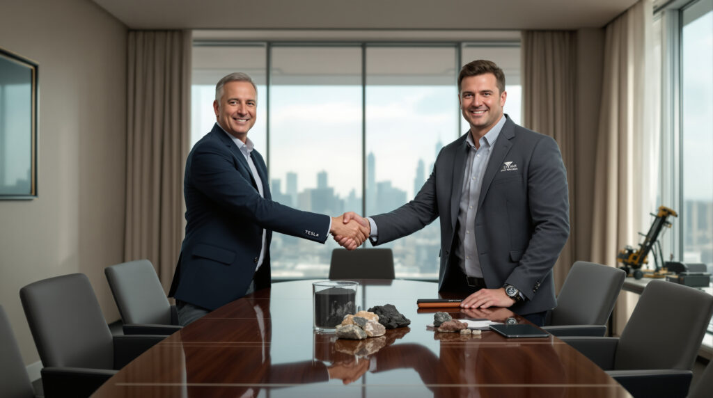 tesla et syrah resources ont convenu de repousser la date limite de fourniture de graphite au 1er juin, assurant ainsi une meilleure coordination de leur approvisionnement en ressources essentielles.