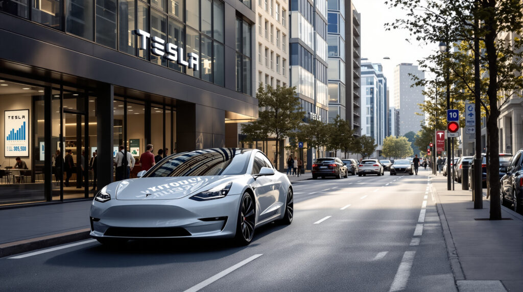 tesla connaît un rebond spectaculaire sur le marché européen avec un quadruplement des immatriculations, confirmant son succès et son expansion rapide.