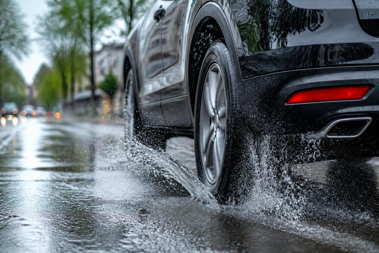 découvrez comment prévenir l'aquaplaning et réagir efficacement en cas d'urgence pour garantir votre sécurité sur la route, même par temps humide.