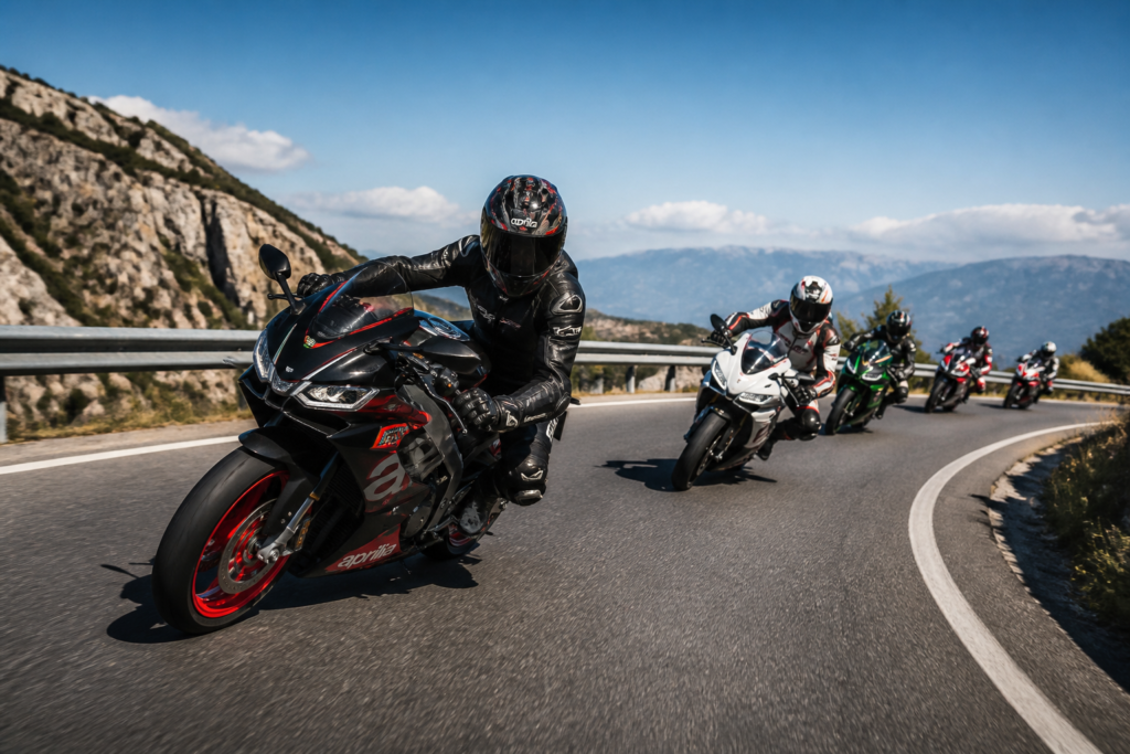 5 motos sportives pour permis A2 et A qui décoiffent