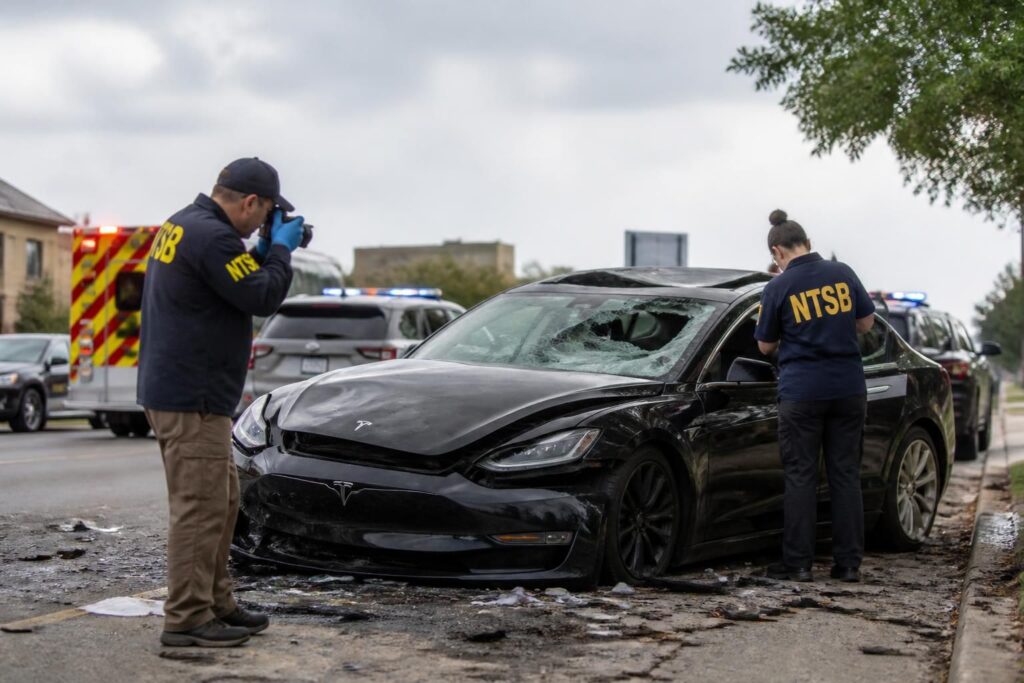 une enquête fédérale a été lancée concernant une tesla impliquée dans un accident au texas, visant à déterminer les causes et responsabilités.
