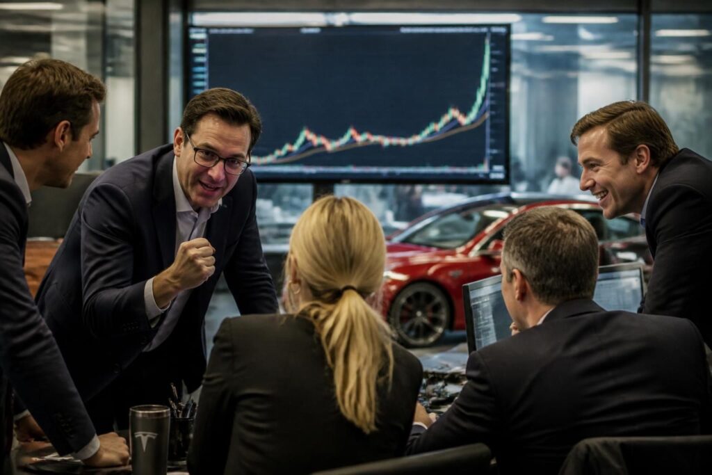 découvrez les raisons derrière la hausse spectaculaire de l'action tesla (tsla) aujourd'hui et ce que cela signifie pour les investisseurs.