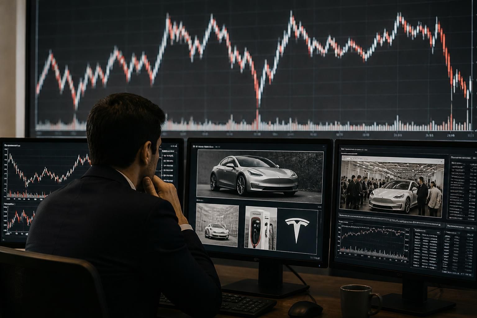 découvrez les principales raisons derrière la forte volatilité de l'action tesla cette semaine, avec une analyse des facteurs influençant ses fluctuations sur le marché.