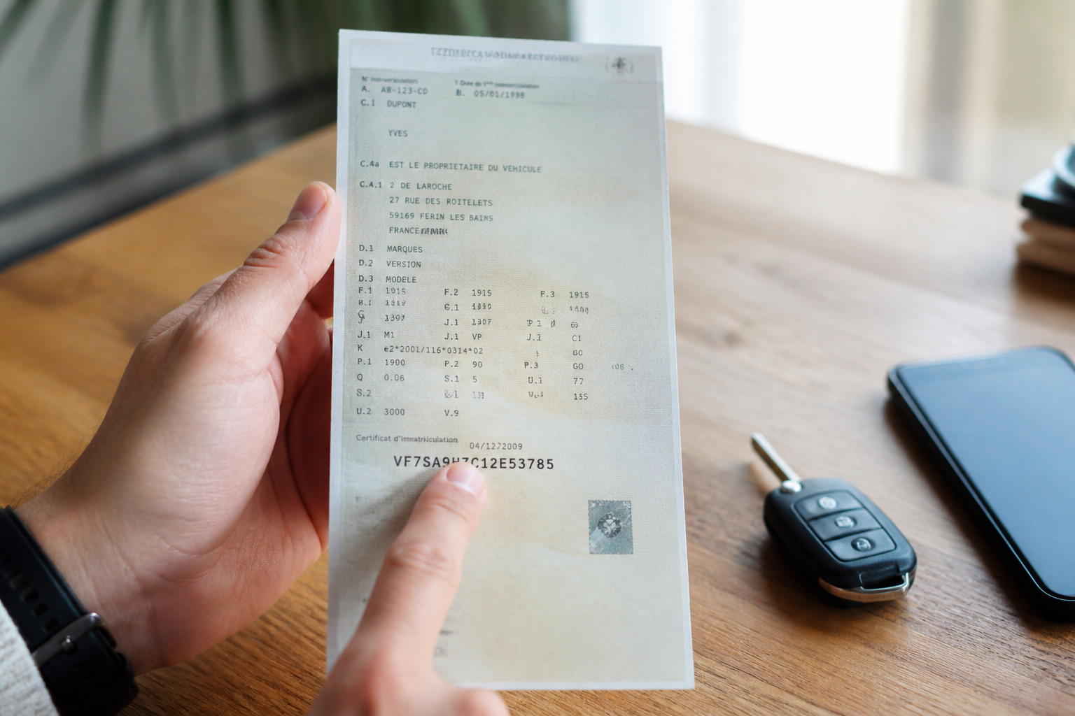 Numéro de formule carte grise : où le trouver et à quoi il sert ?