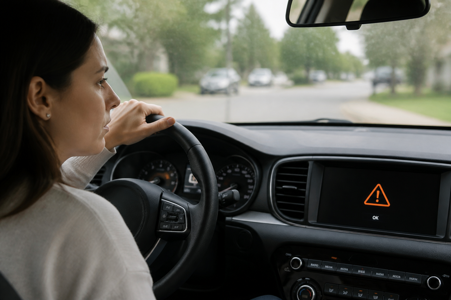 Voyant orange : que faire quand un point dexclamation sallume ?