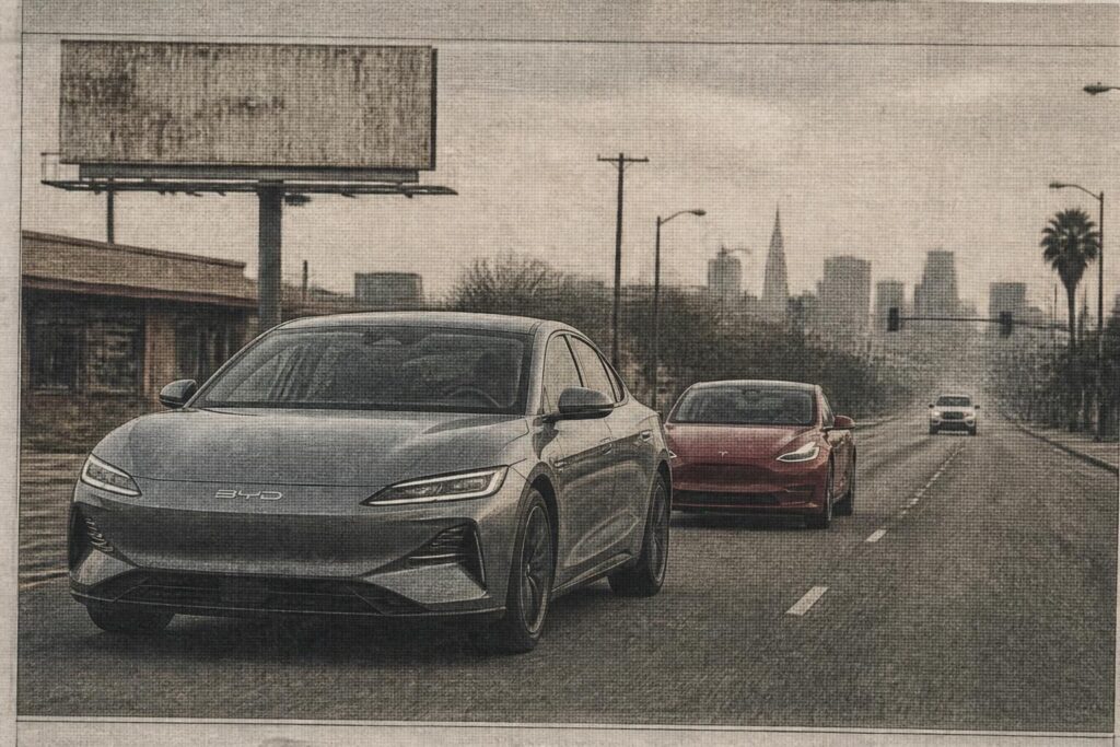 découvrez comment byd a déjà dépassé tesla et vise désormais toyota, malgré un marché américain encore en retrait.
