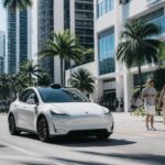 découvrez le nouveau service de robotaxis tesla désormais opérationnel à miami, offrant des trajets autonomes innovants pour une mobilité urbaine futuriste.