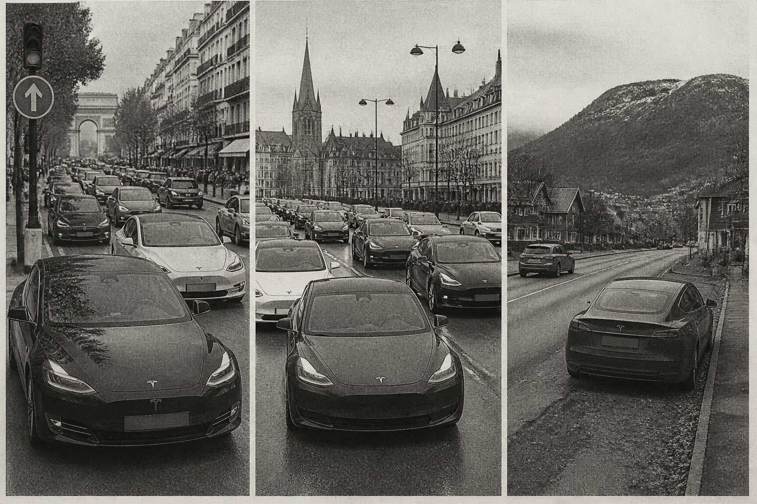 découvrez comment les immatriculations de tesla connaissent une forte augmentation en france et en suède, tout en enregistrant une chute de 43 % en norvège.