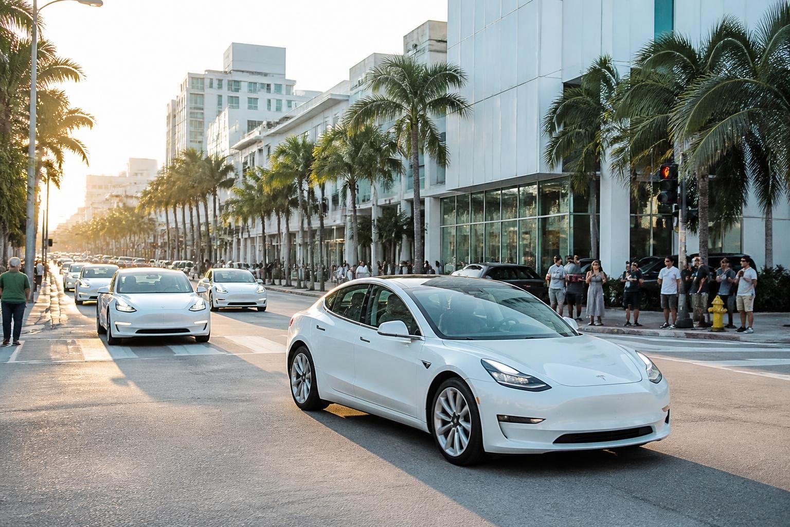 découvrez l'arrivée tant attendue des robotaxis tesla à miami, révolutionnant le transport urbain avec des voitures autonomes innovantes et sécurisées.