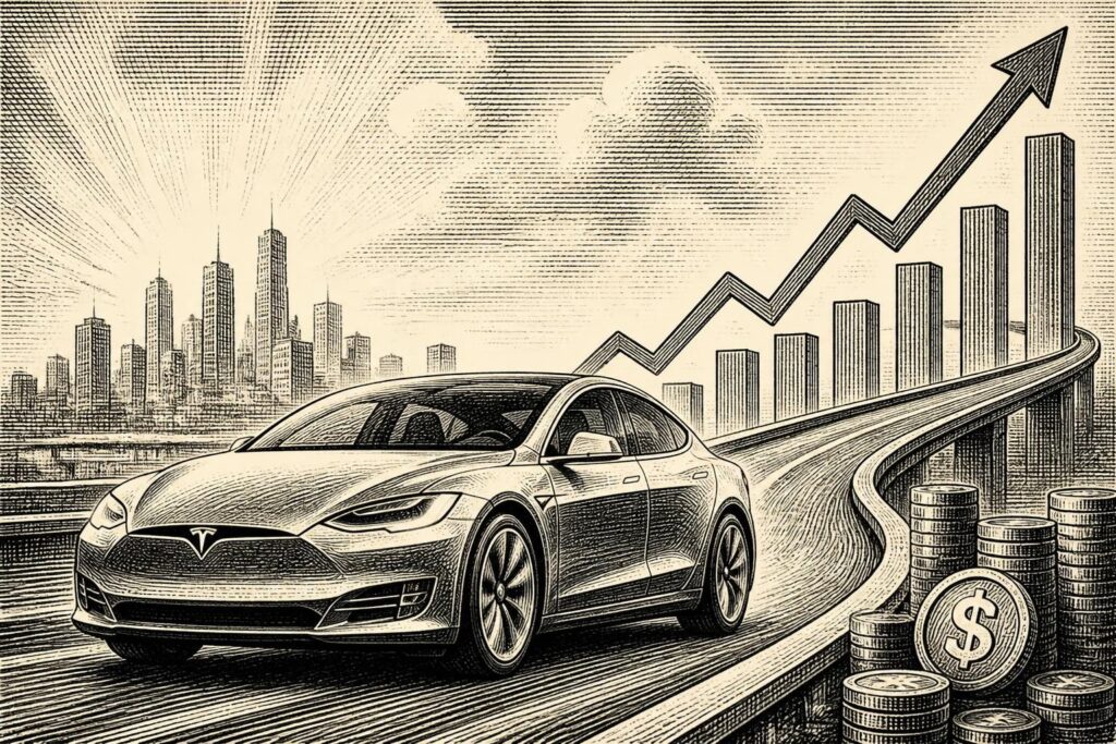 découvrez comment tesla pourrait rebondir de 12 % grâce à l'amélioration de ses marges bénéficiaires, avec une analyse complète des prévisions de cours.