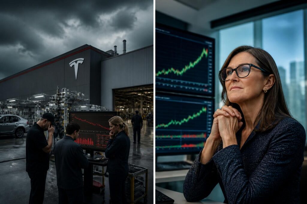 découvrez pourquoi tesla fait face à un mois de juillet difficile tandis que cathie wood tire parti de la baisse : analyse des positions pour comprendre qui a raison.
