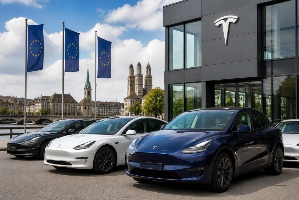 tesla annonce une reprise des livraisons au deuxième trimestre, soutenue par une amélioration des ventes en europe, selon reuters.