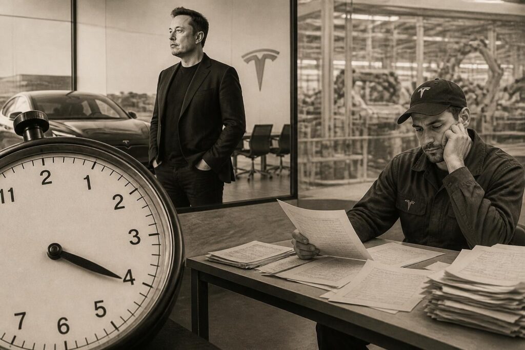 découvrez comment elon musk gagne en seulement 4,23 secondes ce qu'un employé tesla gagne en une année entière, révélant les écarts de revenus dans l'industrie.
