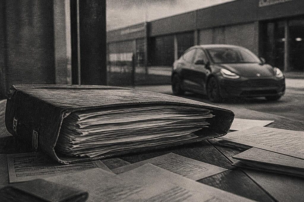 découvrez l'histoire intrigante du dossier d'accidents à 243 millions de dollars que tesla prétendait avoir effacé, révélant un secret majeur de l'entreprise.