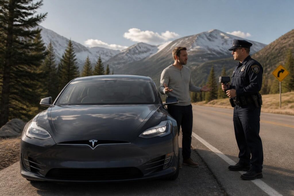 un conducteur tesla au colorado a été surpris en excès de vitesse et attribue la responsabilité à l'autopilote du véhicule, soulevant des questions sur la fiabilité de cette technologie.