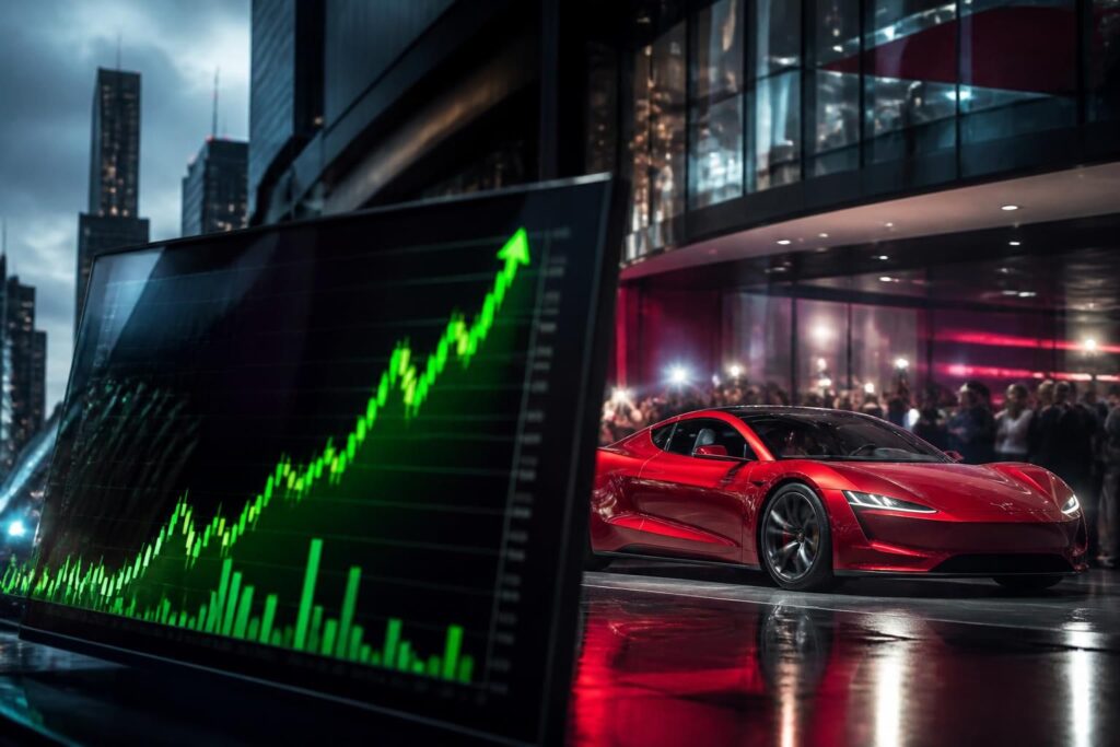 découvrez pourquoi l'action tesla connaît une forte hausse avant le lancement très attendu du nouveau roadster, un événement majeur dans l'industrie automobile électrique.