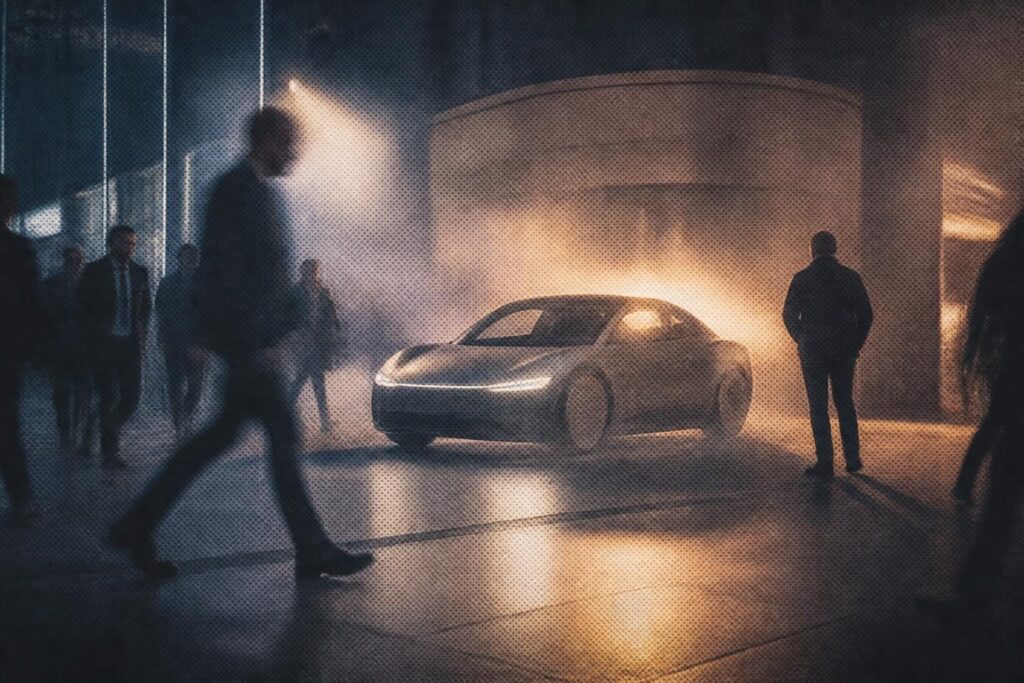 découvrez l'événement cybercab de tesla prévu ce jeudi, une rencontre intrigante pleine de mystère avec des détails encore non dévoilés. restez connectés pour ne rien manquer.