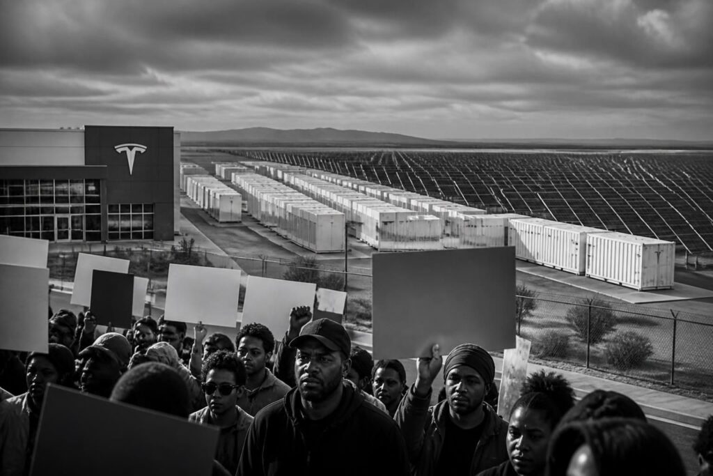 tesla (tsla) fait face à un procès pour droits civiques après avoir installé une batterie record de 580 mégawatts, soulevant des enjeux juridiques majeurs.
