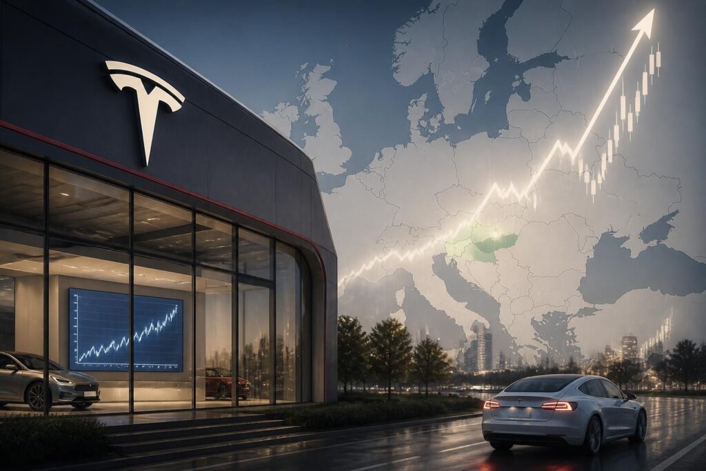 découvrez comment l'ouverture par la slovénie de la sixième porte fsd en europe propulse tesla vers de nouveaux sommets.