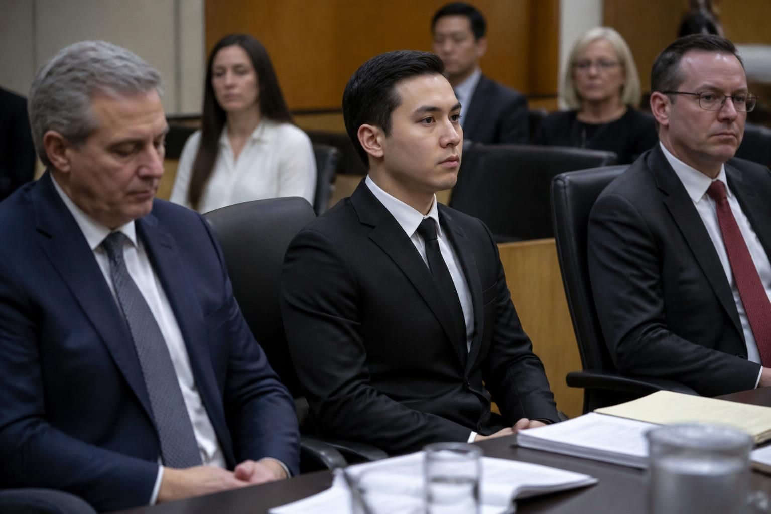 un conducteur de tesla accusé du meurtre de deux personnes à san jose comparaît devant les procureurs, affichant une absence totale de remords.
