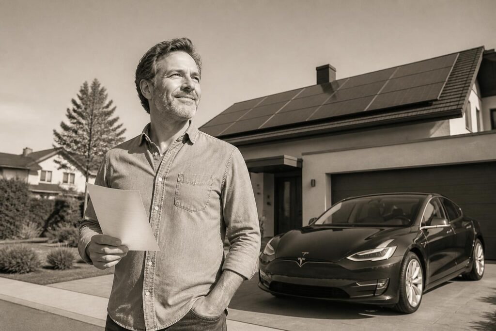 découvrez comment un propriétaire de panneaux solaires tesla s'approche du paiement final de 10 cents sur son prêt à 0,99 % contracté en 2021, une réussite financière remarquable.