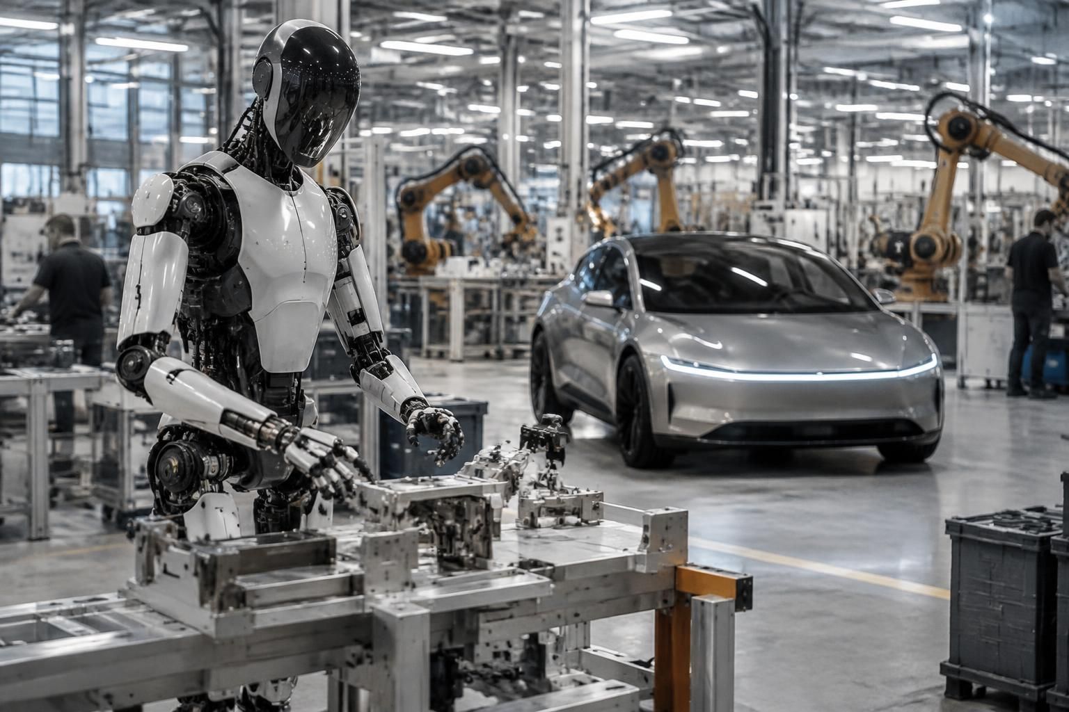 tesla délaisse ses activités historiques pour miser sur la robotique et les robotaxis, deux nouveaux paris au cœur de sa stratégie.